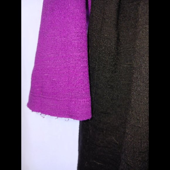 Torrid two-toned Plus size knit top OX - Picture 3 of 4